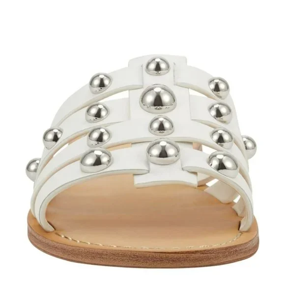 NEW MARC FISHER STUDDED SANDALS - Picture 6 of 8